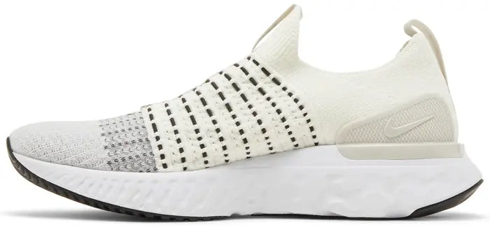 Nike Mens React Phantom Run Flyknit 2 'Sail Light Bone'