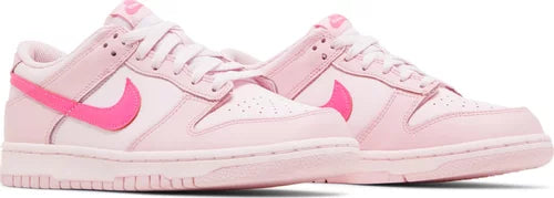 Nike Pre School Kids Dunk Low Sneakers - 'Triple Pink'