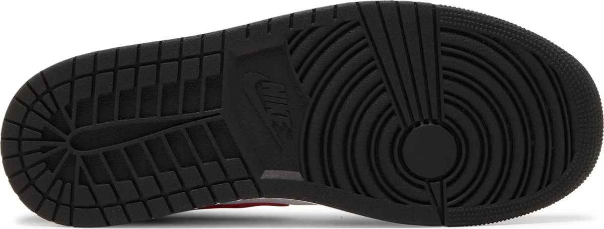 Nike Mens Air Jordan 1 Mid Sneakers - 'Bred Toe'