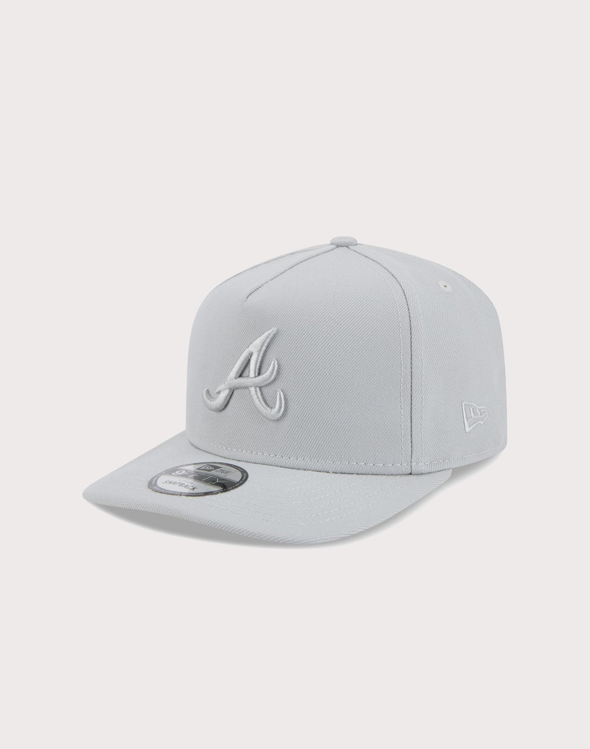 New Era MLB Atlanta Braves 9FIFTY A Frame Flood Snapback Hat