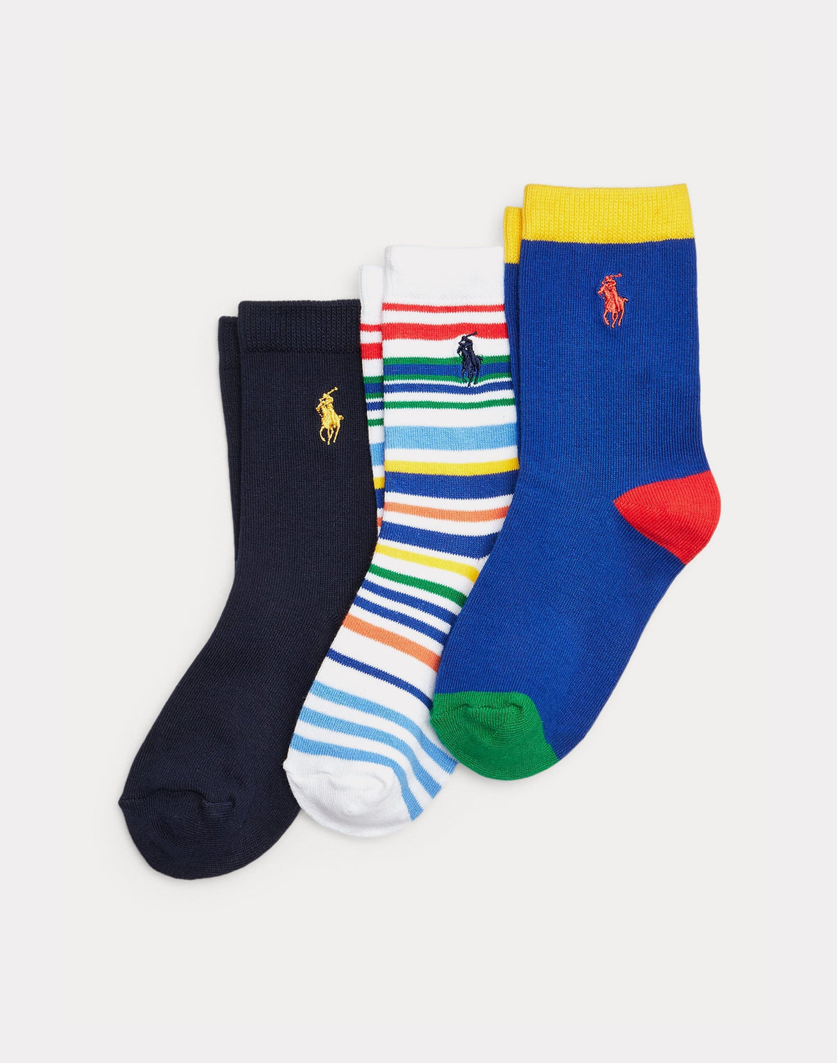 Polo Ralph Lauren Multi Stripe Crew Socks