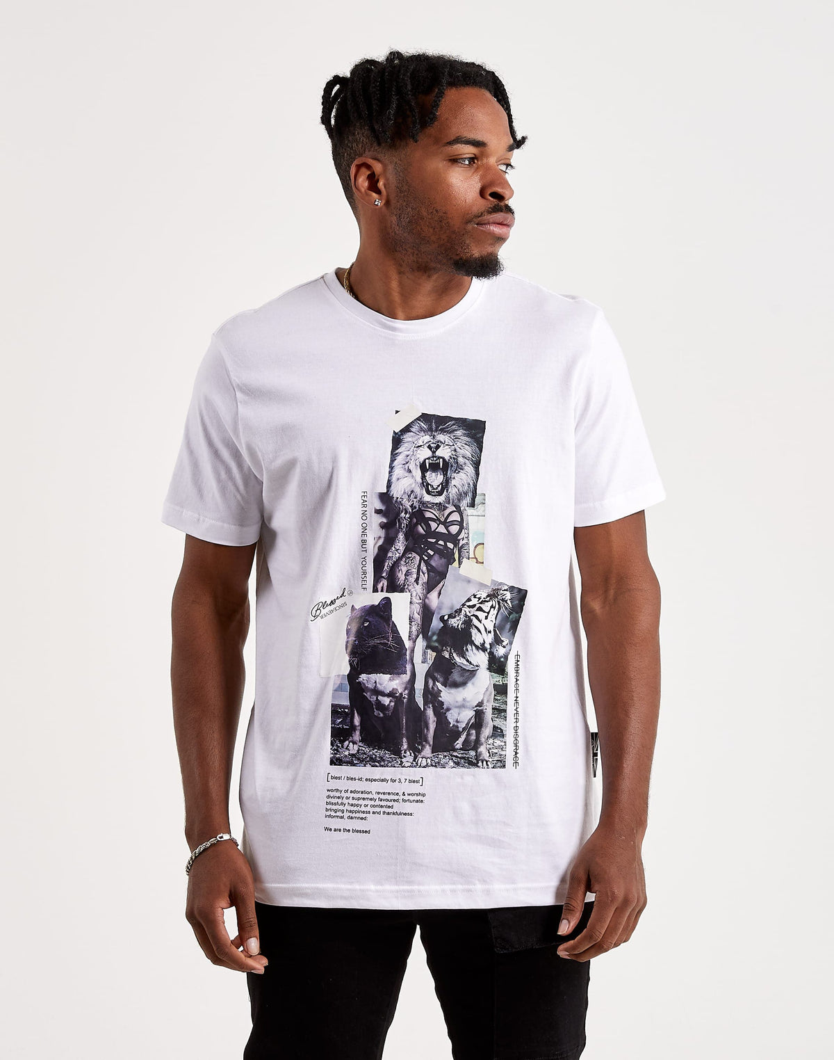 Blessed UK Walking Cats Tee