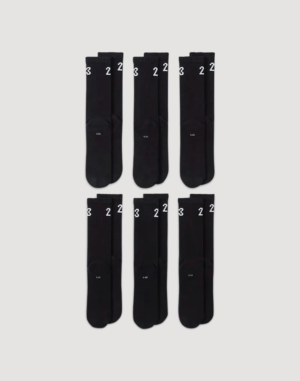 Jordan Essentials Crew Socks 6-Pack