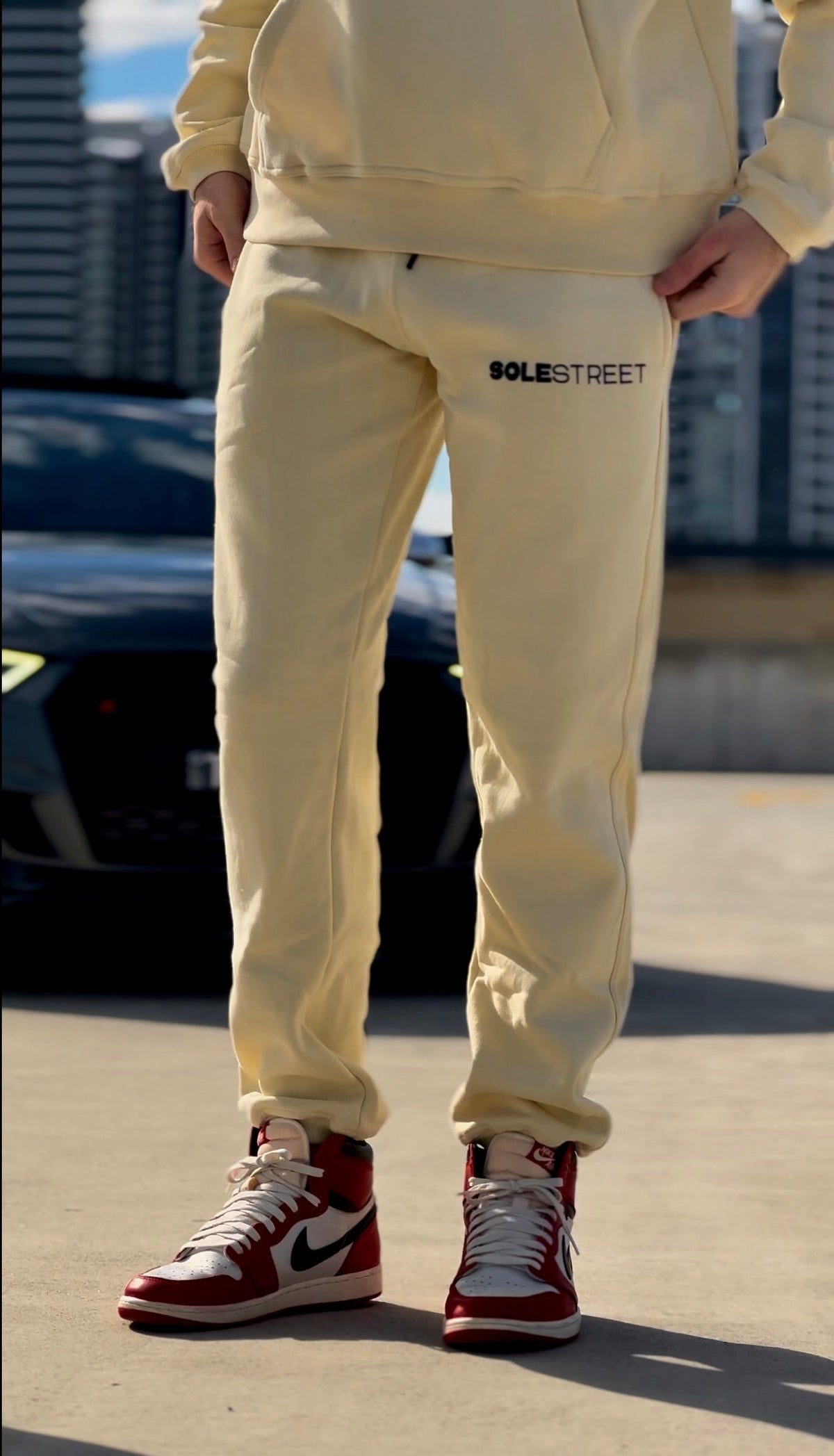 Solestreet Sweatpants 'Buttermilk'