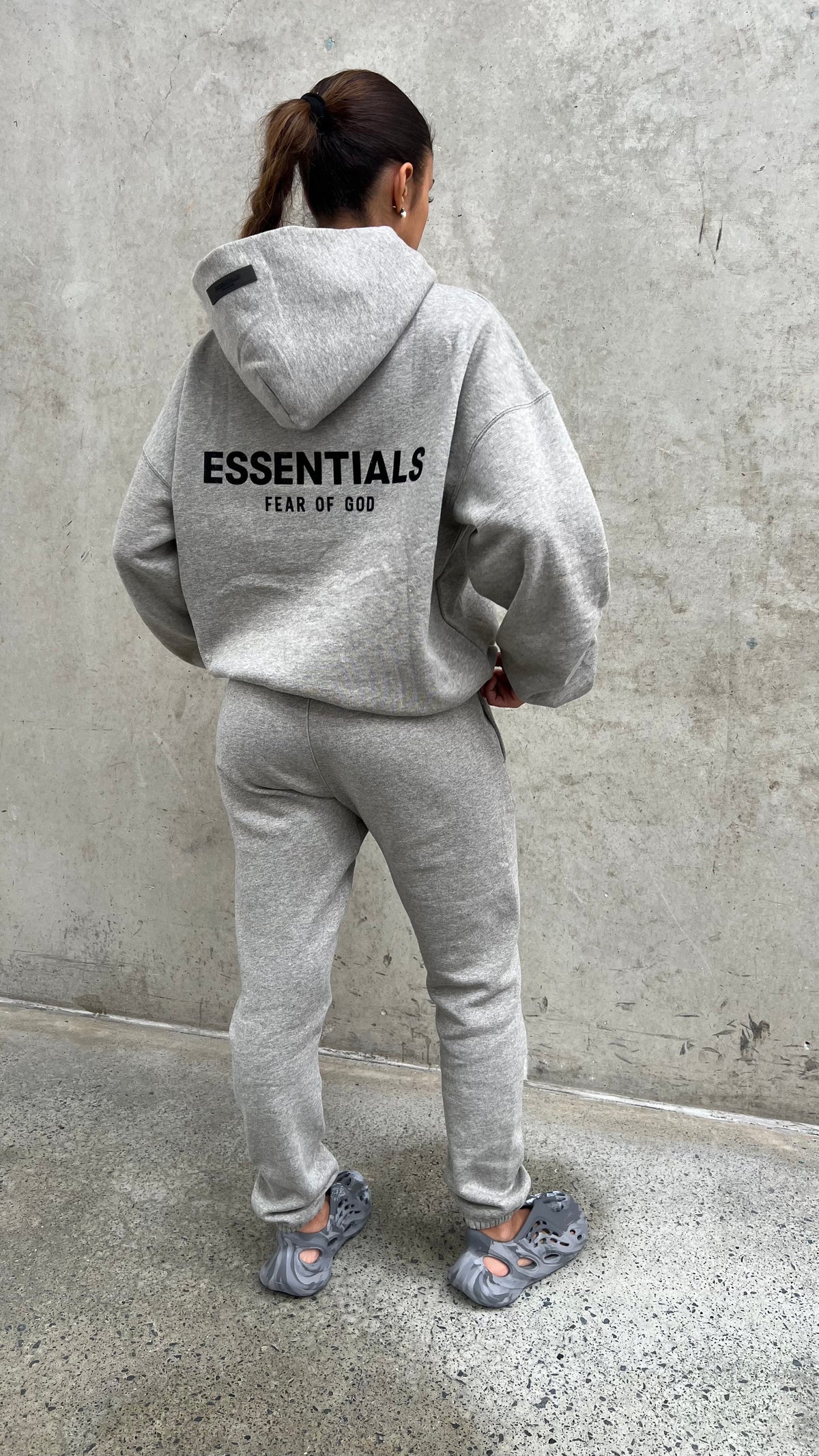 Fear of God Essentials Pullover Hoodie 'Dark Oatmeal'