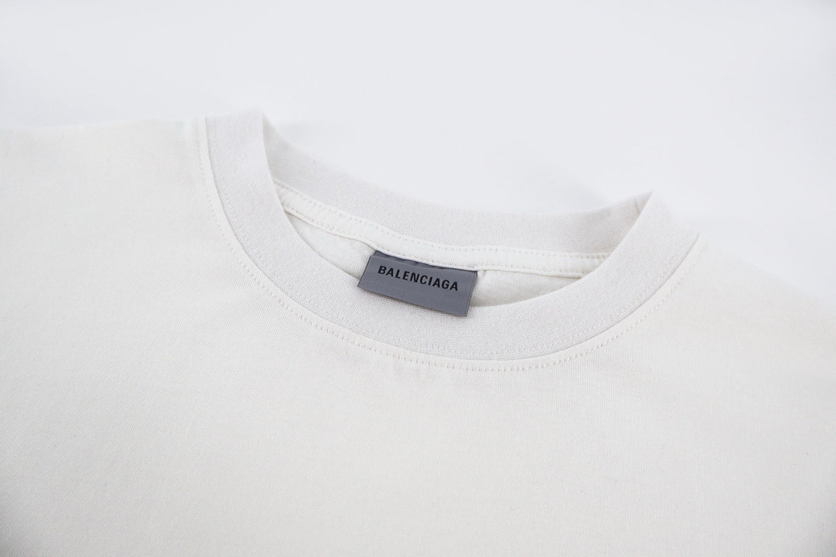 Balenciaga Couture Curtain Scene T-Shirt in White