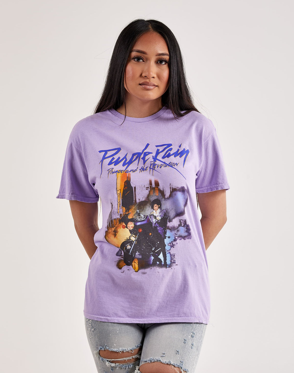 Merch Traffic Purple Rain Graphic Tee