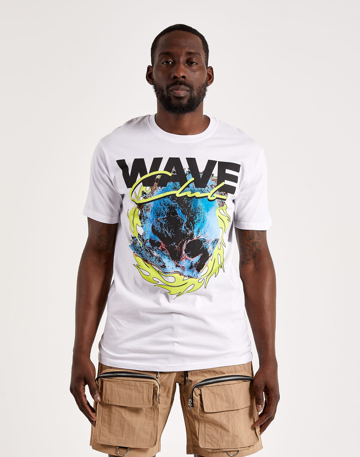 PRVTE Wave Skull Tee