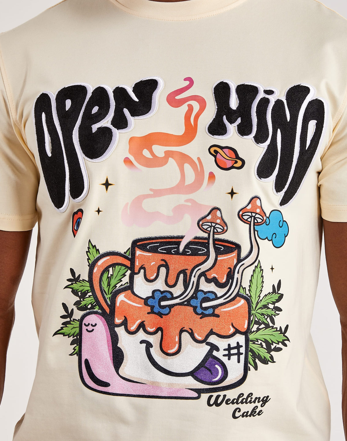 Central Mills Wedding Cake Open Mind Tee
