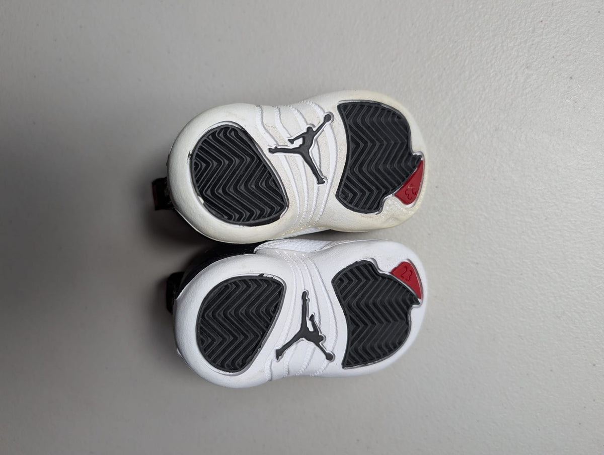 EX-DISPLAY - Nike Toddlers Air Jordan 12 Retro Sneakers - 'Playoffs' 2022