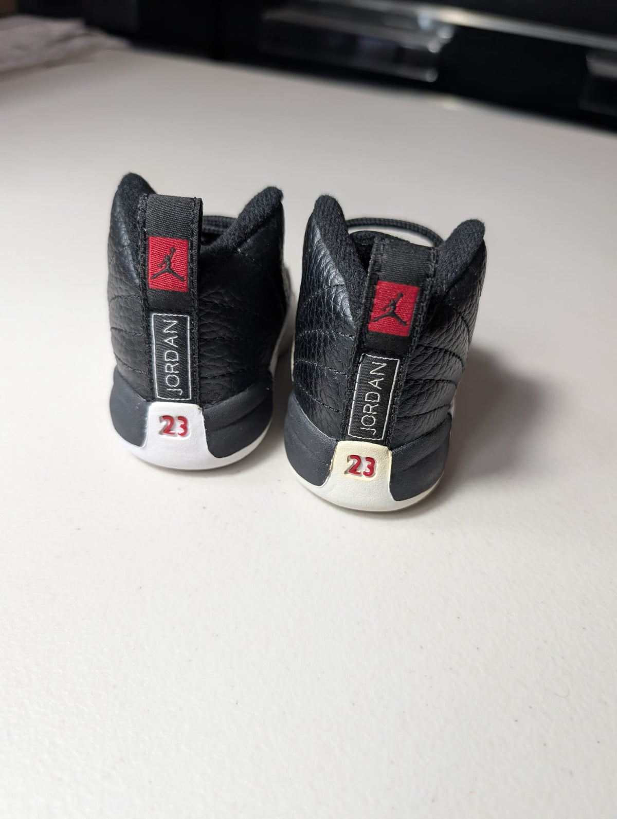 EX-DISPLAY - Nike Toddlers Air Jordan 12 Retro Sneakers - 'Playoffs' 2022
