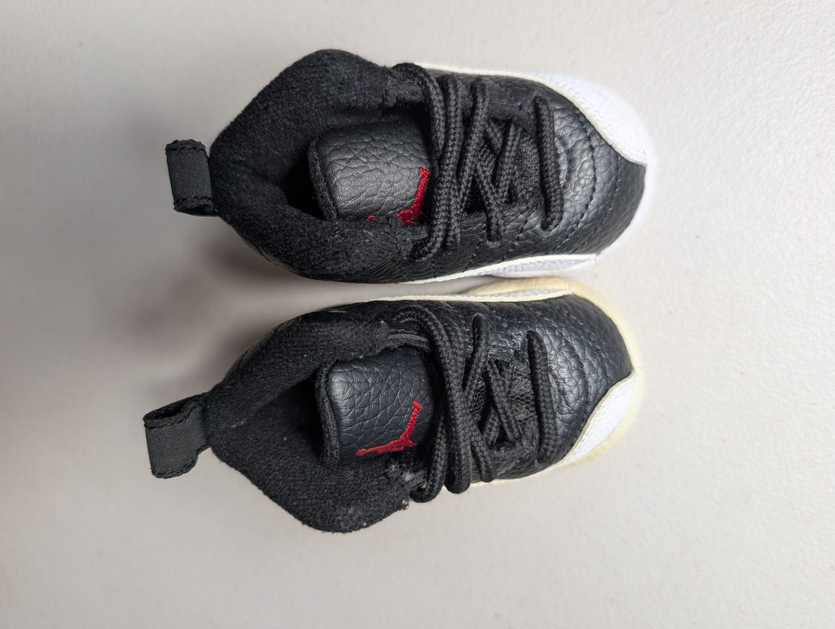 EX-DISPLAY - Nike Toddlers Air Jordan 12 Retro Sneakers - 'Playoffs' 2022