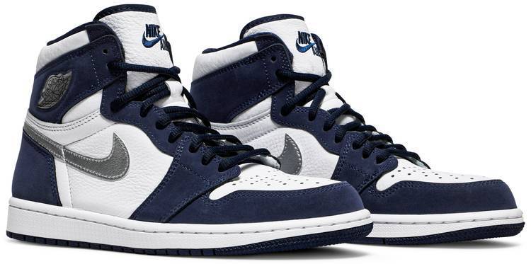 Nike Mens Air Jordan 1 Retro High Sneakers - 'Midnight Navy' 2020
