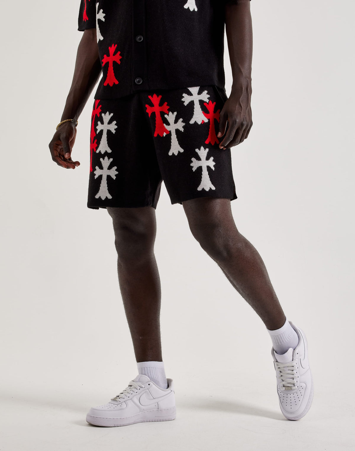 Chapter By Kohli Cross Knit Shorts