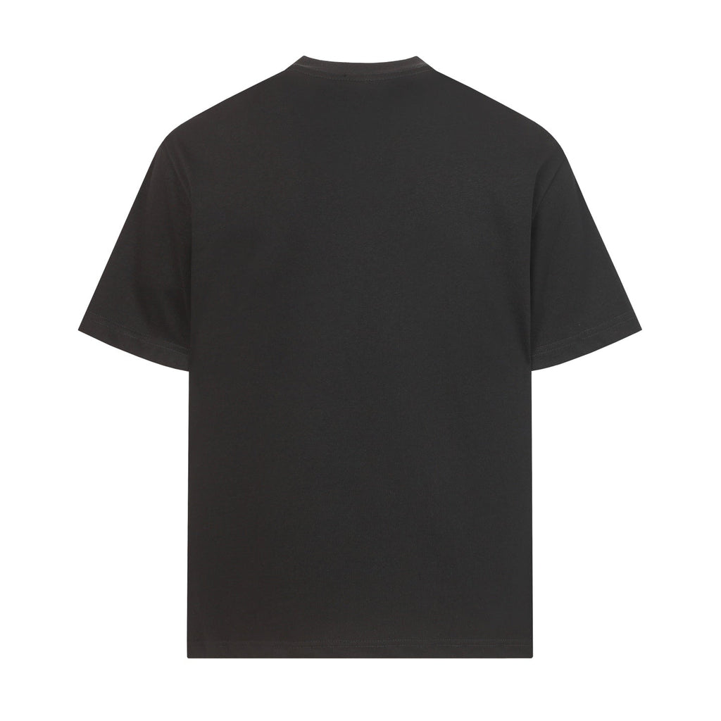 Balenciaga Comic Lettering BB Crest T-Shirt in Black & White