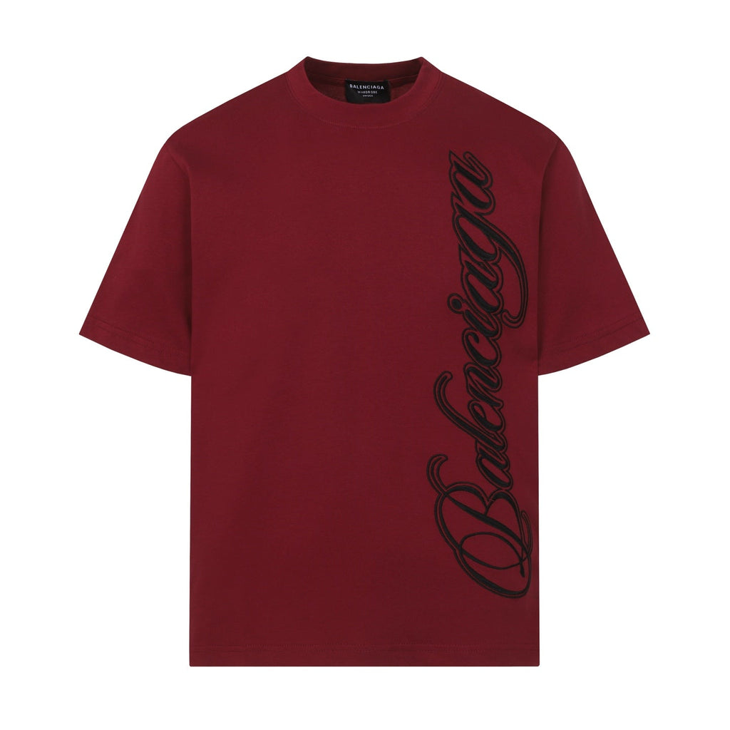 Balenciaga Vertical Script Logo T-Shirt in 4 Colors