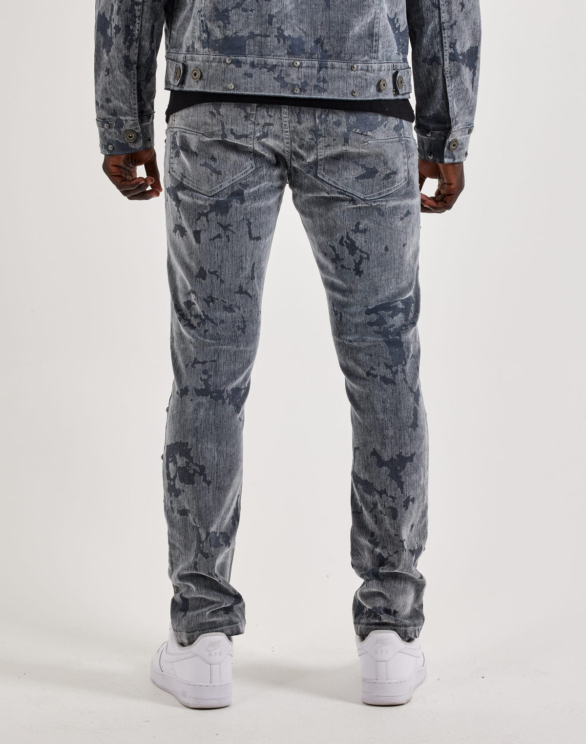 Kloud 9 Studded Slim Denim Jeans