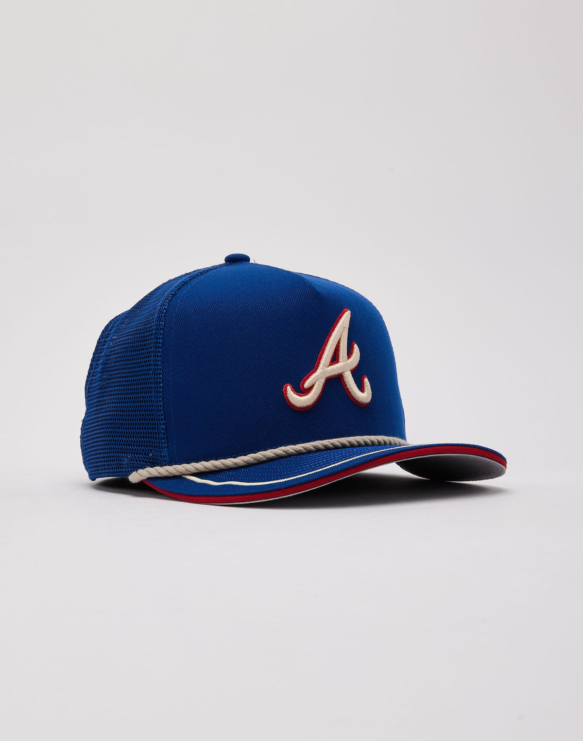 New Era MLB Atlanta Braves Vintage Rope Trucker Hat
