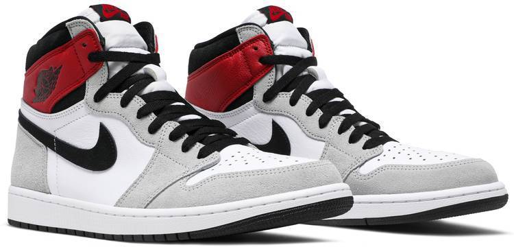 Nike Mens Air Jordan 1 Retro High OG Sneakers - 'Smoke Grey'