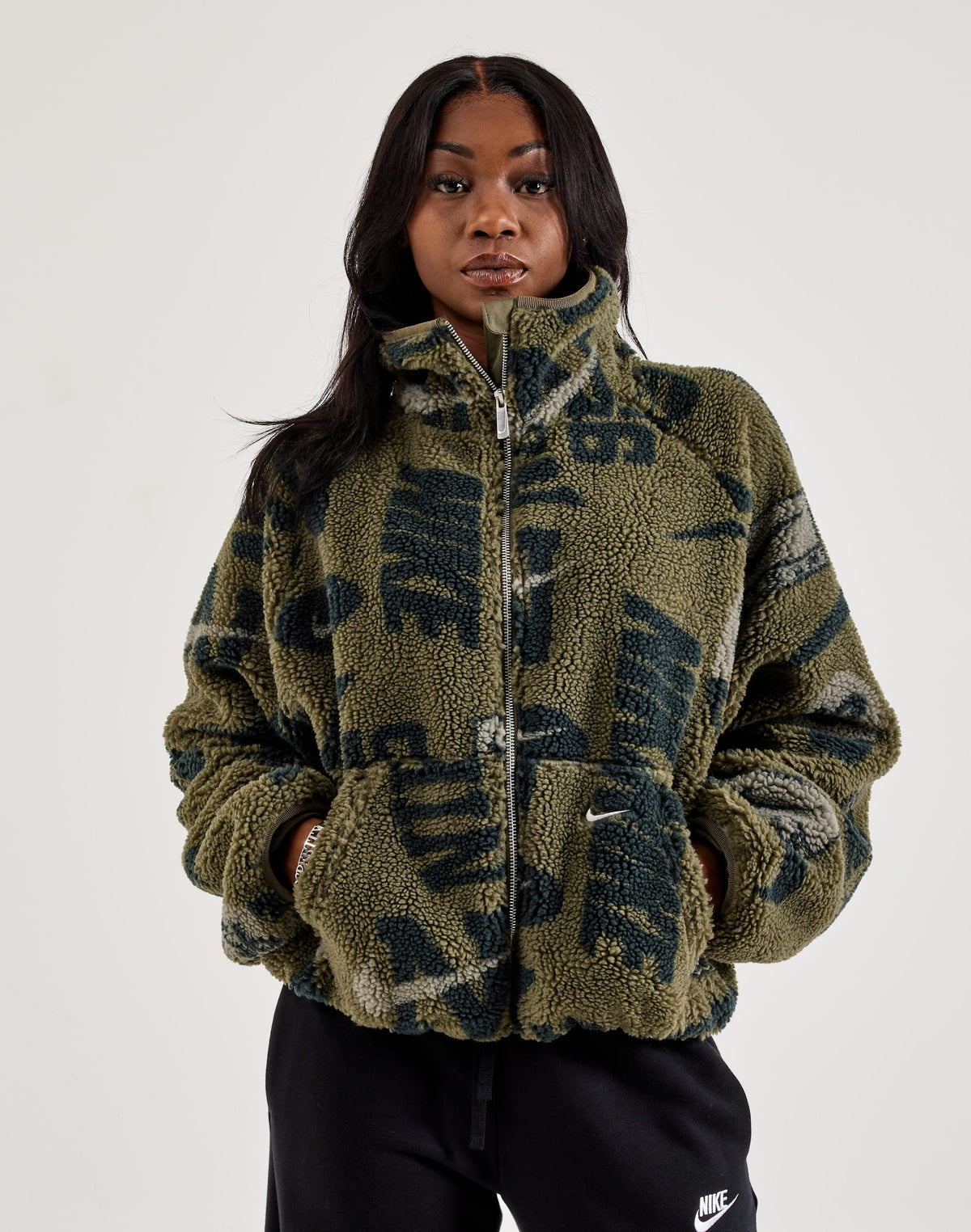 Nike Full-Zip Sherpa Fleece Jacket