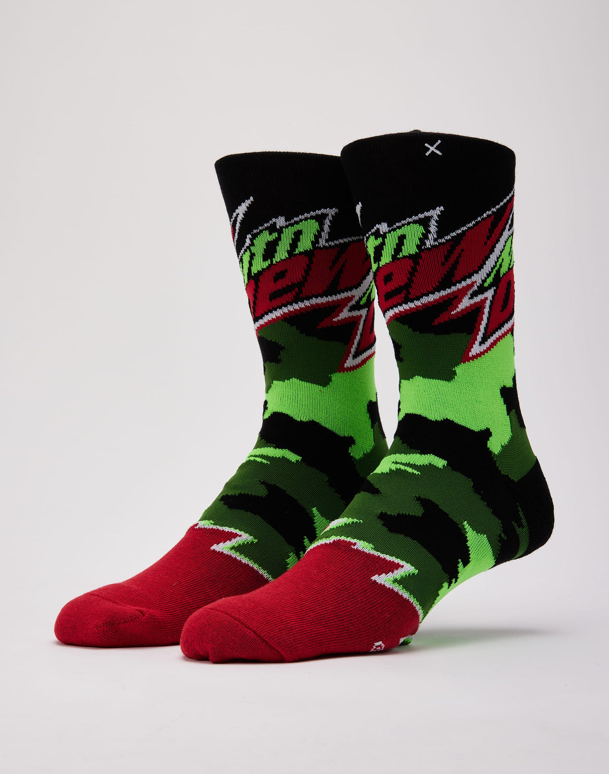 Odd Sox Mountain Dew Camo Crew Socks