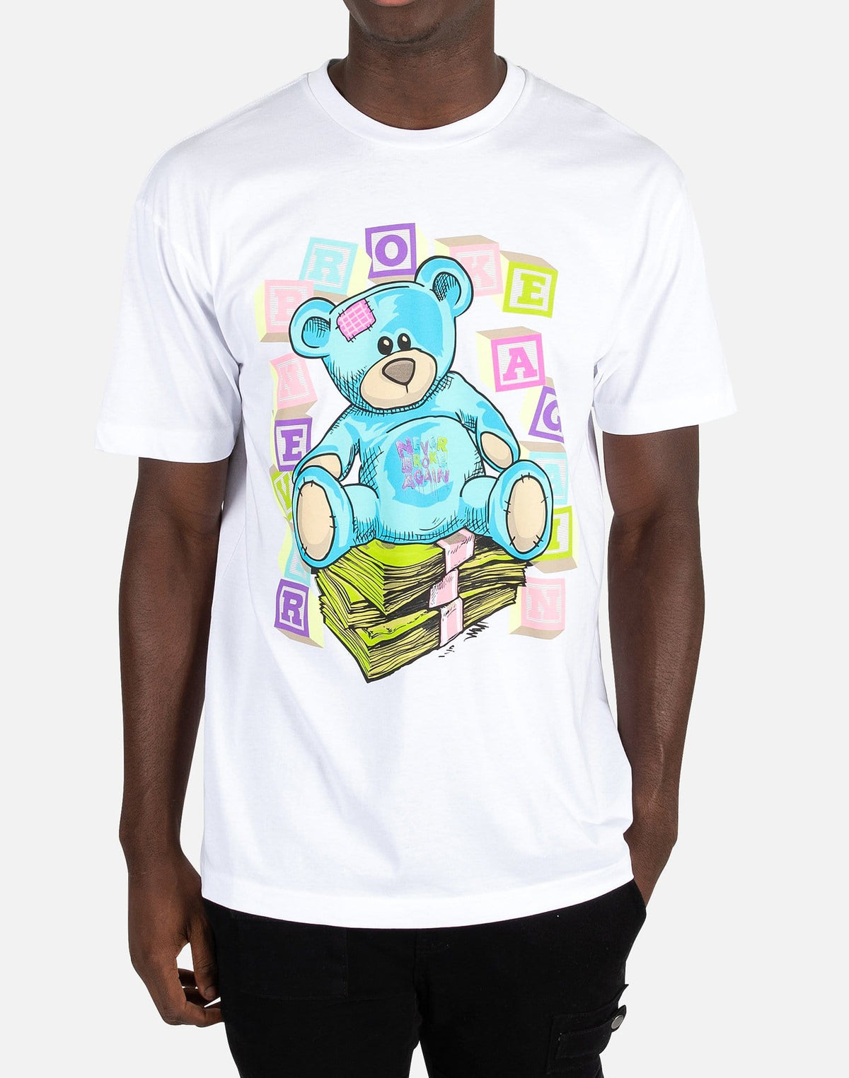 Never Broke Again BLOCKS TEE