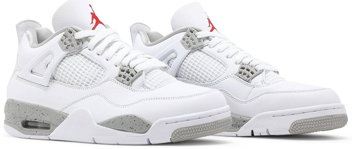 Nike Mens Air Jordan 4 Retro 'White Oreo'