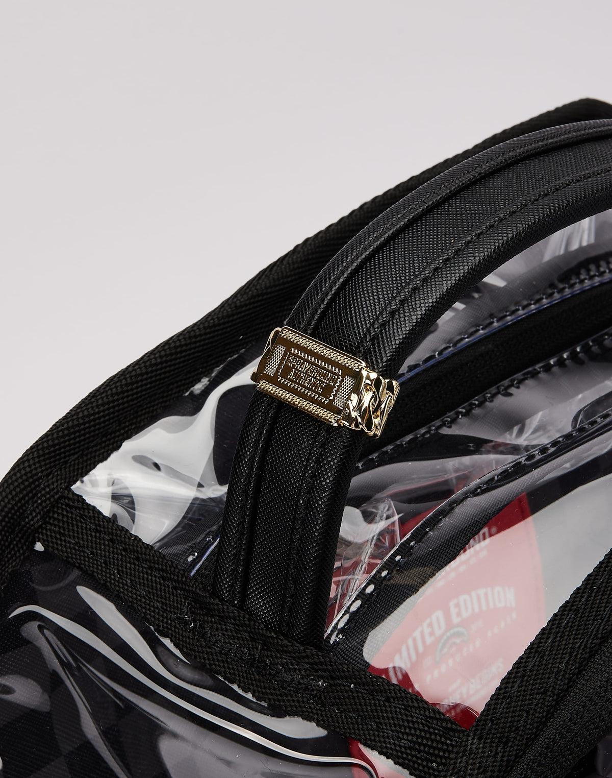 Sprayground Hidden Message Clear Backpack