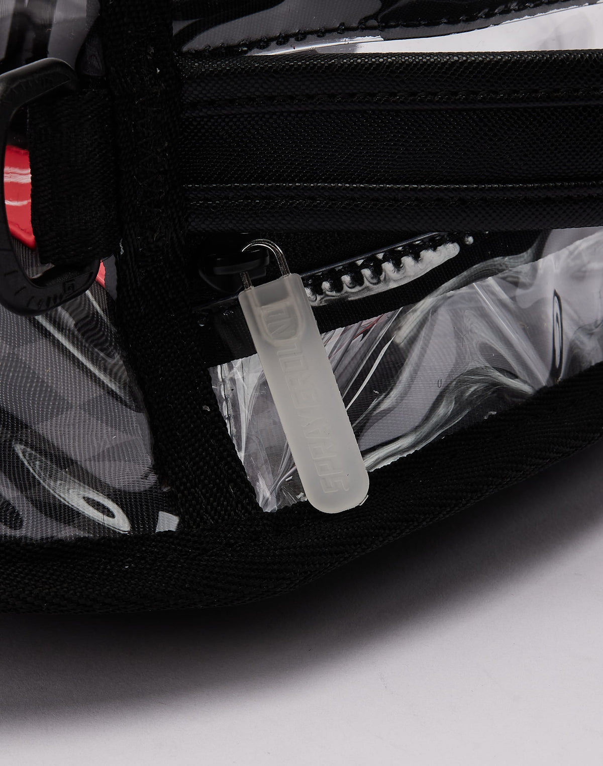Sprayground Hidden Message Clear Backpack