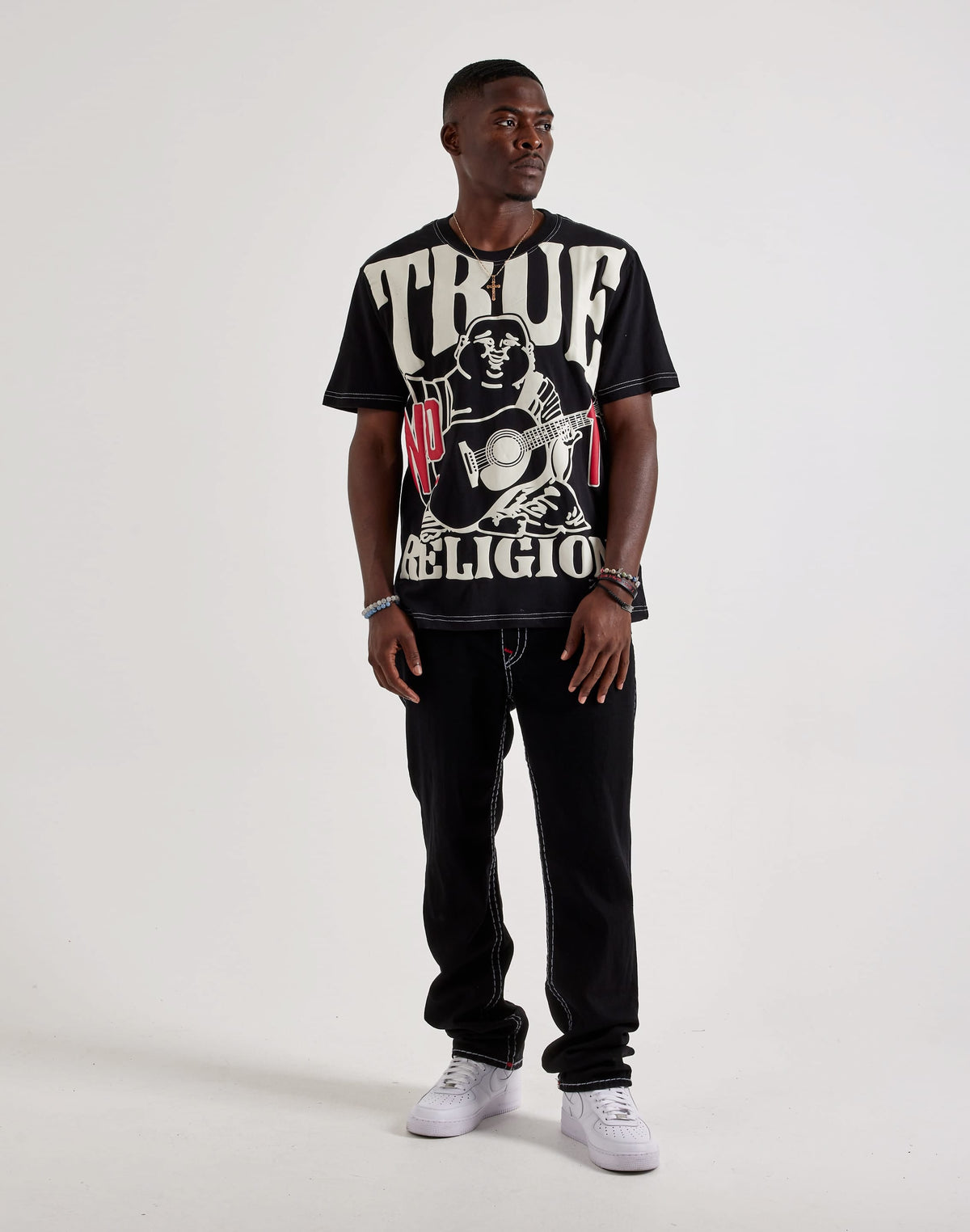 True Religion Ricky Super T Flap Straight Jeans