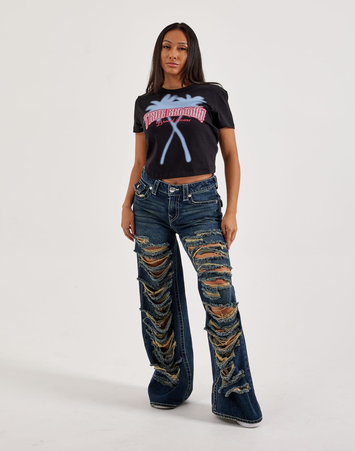 True Religion Palm Tree Tee