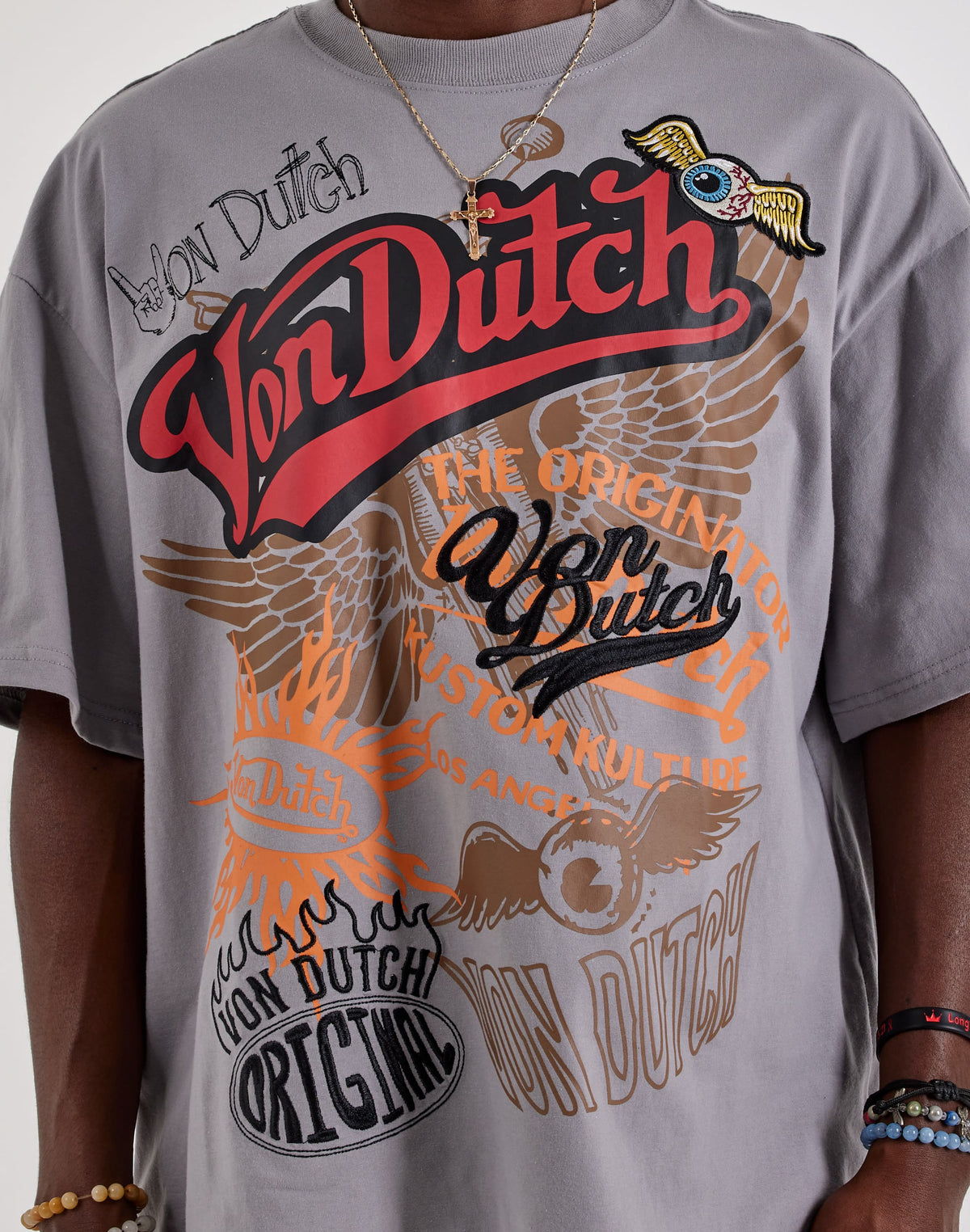 Von Dutch Allover Print Tee