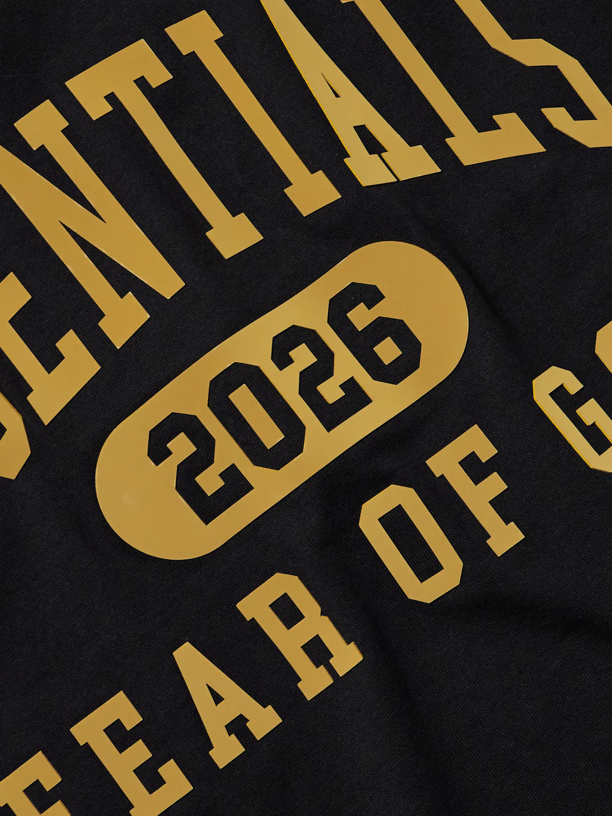 FEAR OF GOD ESSENTIALS Logo-Print Cotton-Jersey T-Shirt - Black