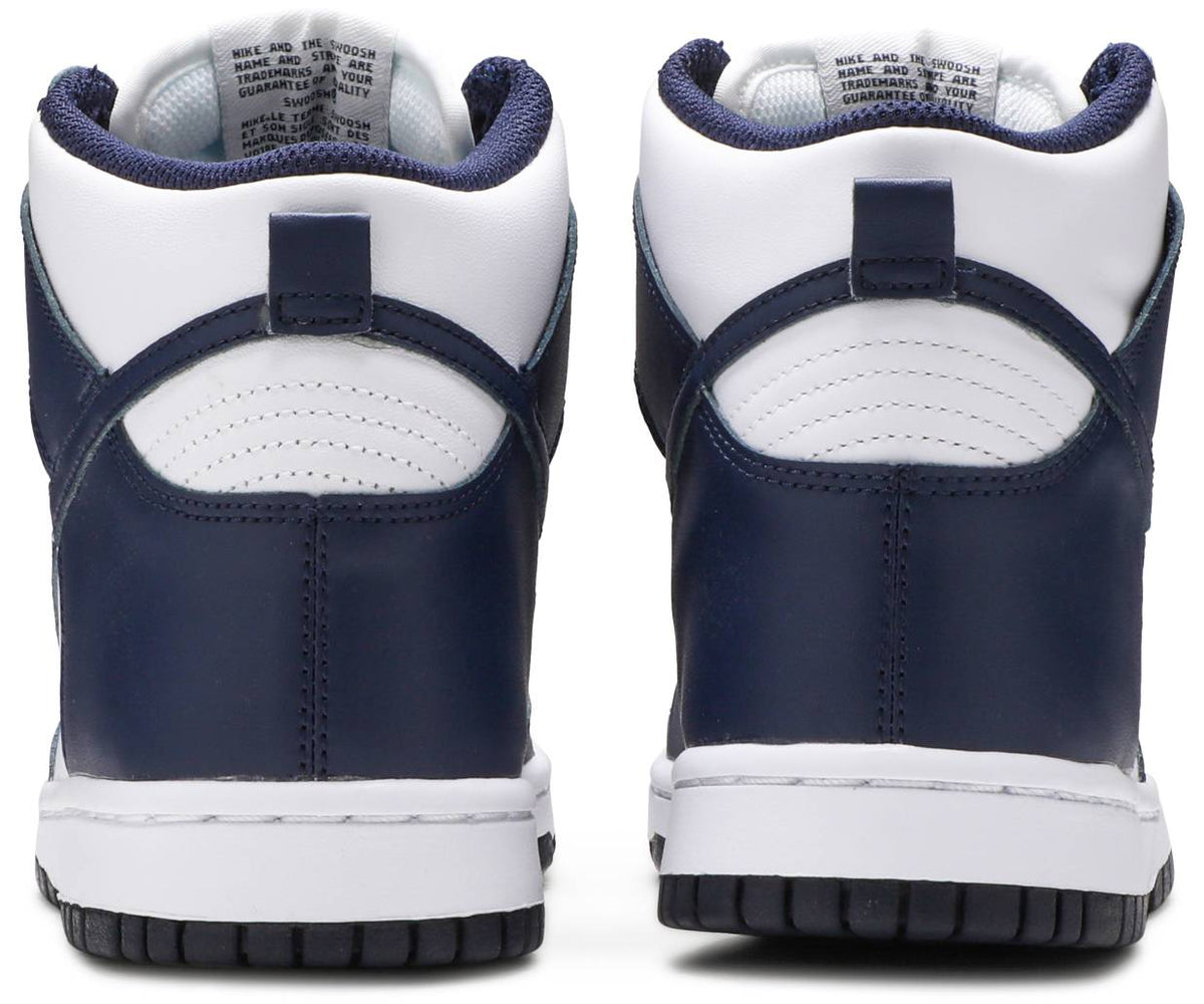 Nike Grade School Womens Dunk High Sneakers - 'Midnight Navy'